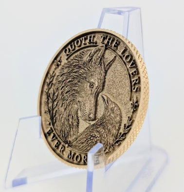 Laser Engraved Brass EDC Coin