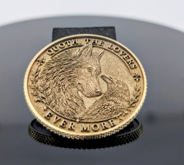 Laser Engraved Brass EDC Coin