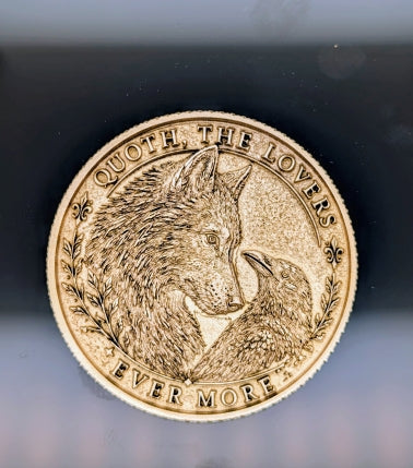 Laser Engraved Brass EDC Coin